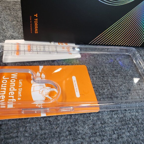 TORRAS Strong Shockproof Seamless Samsung Galaxy S25 Ultra Crystal Clear - Picture 3 of 13